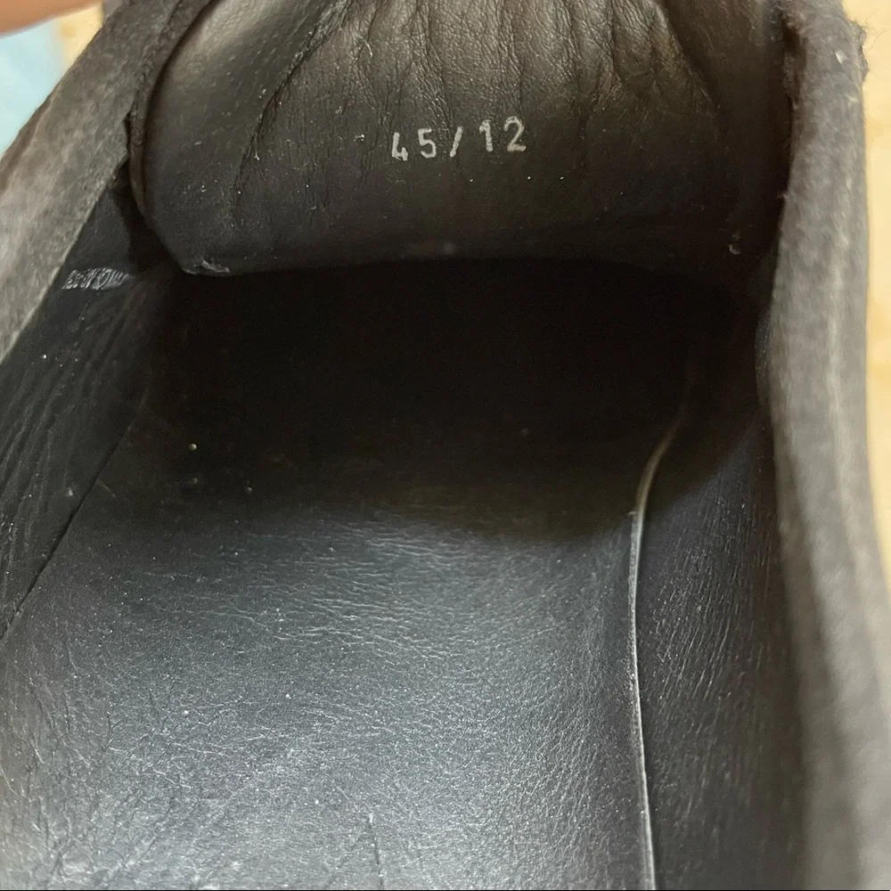 Rag And Bone Men’s Black Suede Sneakers - Picture 6 of 10